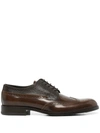 TOD'S PATENT LEATHER BROGUES