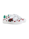 GUCCI HEART PRINT SNEAKERS