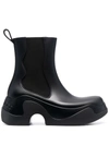 Xocoi Black Recycled Rubber Boots