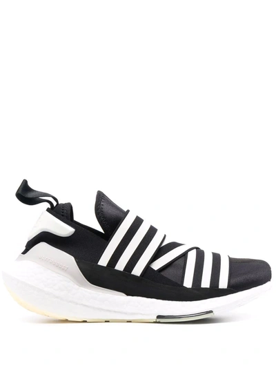Y-3 Black And White Canvas Sneakers