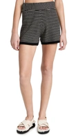 Lisa Yang Winnie Cashmere Shorts In Black/sand