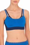Natori Gravity Contour Underwire Sports Bra In Imperial Blue/true Navy