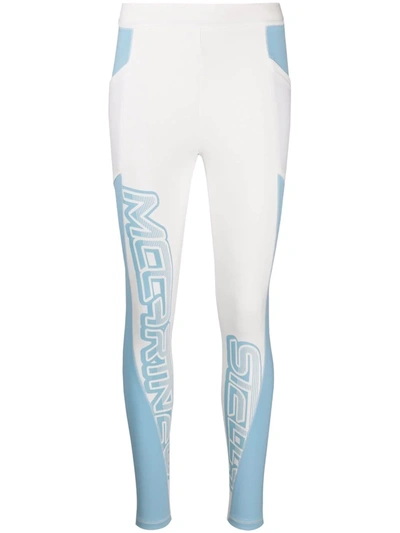 Stella Mccartney Aquaflex Logo Pocket Leggings In Multicolor