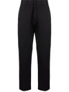 Universal Works Four-pocket Slim Tailored Trousers In Schwarz