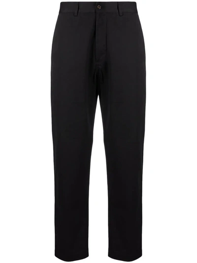 Universal Works Four-pocket Slim Tailored Trousers In Black