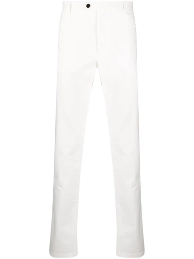 Philipp Plein Iconic Plein Slim-fit Jeans In Weiss