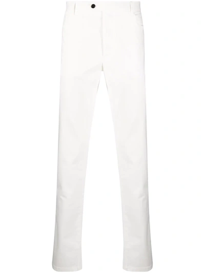 Philipp Plein Iconic Plein Slim-fit Jeans In 白色