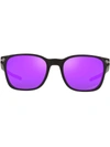 Oakley Ojector Rectangle-frame Sunglasses In Black