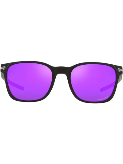 Oakley Ojector Rectangle-frame Sunglasses In Black