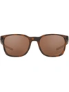Oakley Ojector Rectangle-frame Sunglasses In Brown