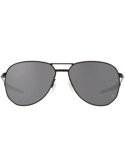 Oakley Contrail Prizm Black Aviator Mens Sunglasses Oo4147 414702 57 In Black / Gun Metal / Gunmetal