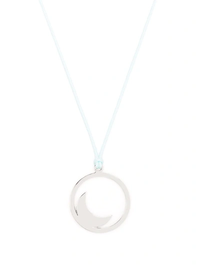 Isabel Marant Moonlight Pedant Necklace In Silver