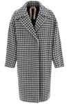 N°21 N°21 CHECKED DOUBLE BREASTED COAT
