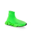 BALENCIAGA LITTLE KID'S & KID'S NEON SPEED LT SOCK SNEAKERS