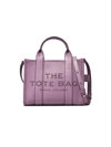 Marc Jacobs Mini Traveler Leather Tote In Orchid Haze