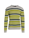 SAKS FIFTH AVENUE MEN'S COLLECTION STRIPED CREWNECK SWEATER