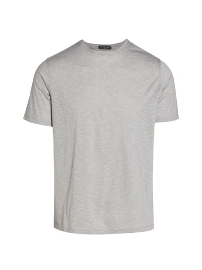 Saks Fifth Avenue Collection Solid Crewneck T-shirt In Titanium