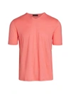 Saks Fifth Avenue Collection Core Solid V-neck T-shirt In Pink