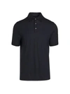 Saks Fifth Avenue Collection Core Solid Polo Shirt In Black