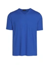 Saks Fifth Avenue Collection Core Solid V-neck T-shirt In Blue