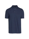 Saks Fifth Avenue Collection Core Solid Polo Shirt In Navy