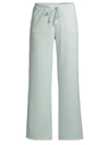 Yummie French Terry Straight Leg Pants In Misty Blue