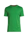 Isaia Basic Crewneck T-shirt In Green