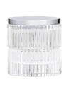 Labrazel Prisma Clear Canister & Lid In Polished Chrome