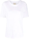 Khaite The Emmylou Cotton T-shirt In White