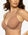 PARAMOUR WOMEN'S AMARANTH LIGHTWEIGHT LIGHTLY LINED UNDERWIRE BRA