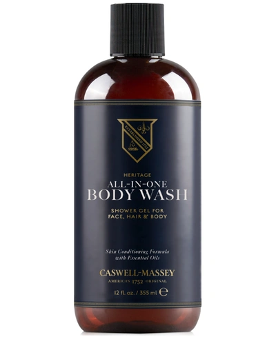 Caswell-massey Heritage All-in-one Body Wash, 12 Oz.