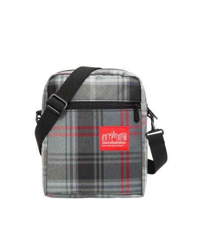 Manhattan Portage Women's Plaid City Lights Bag In Silver-tone