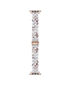 POSH TECH ELLE IVORY MULTI RESIN LINK BAND FOR APPLE WATCH, 38MM-40MM