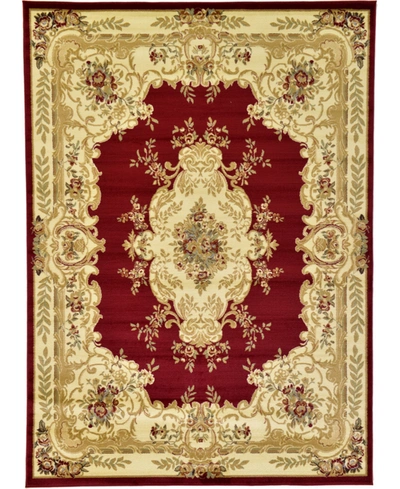 Bayshore Home Belvoir Blv5 7' X 10' Area Rug In Red