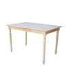 International Concepts Table With Butterfly Extension