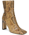 Sam Edelman Women's Anika Square-toe Booties Women's Shoes In Cuoio