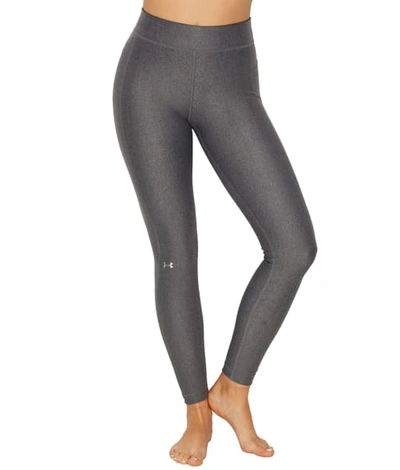 Under Armour Ua Heatgear Armour Compression Leggings In Charcoal Heather