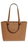 LOEWE SMALL ANAGRAM LEATHER TOTE