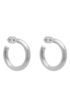 Dean Davidson Mini Dune Hoop Earrings In Silver