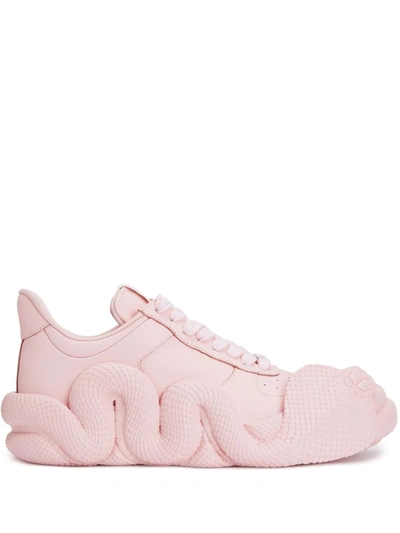 Giuseppe Zanotti Cobras Trainers In Pink