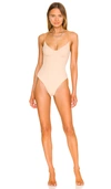 Onia Isabella One-piece Swimsuit In Tan