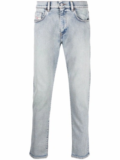 Diesel D-strukt Slim-cut Jeans In Blue