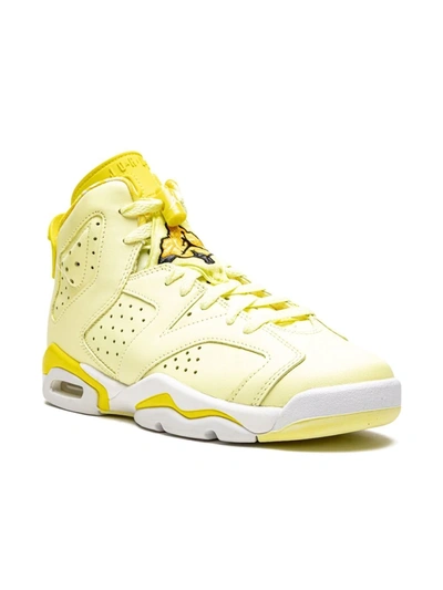 Jordan Kids' Air  6 Sneakers In Yellow