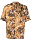 FENDI FENDI FRAGMENT PRINT SHIRT