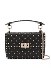 VALENTINO GARAVANI Rockstud Spike Leather Shoulder Bag