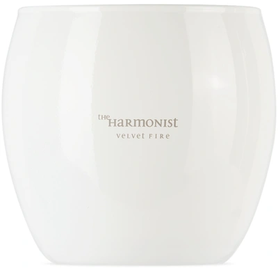 The Harmonist Velvet Fire Candle, 190 G In Na