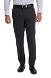 Haggar The Active Series™ Slim Fit Dress Pant In Charcoal