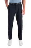 REACTION KENNETH COLE TWILL STRETCH SLIM FIT DRESS PANTS