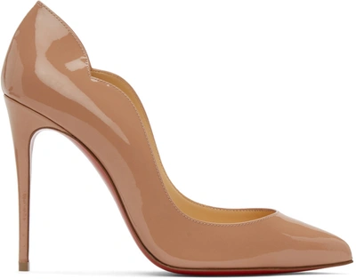 Christian Louboutin Pink Hot Chick 100mm Heels In Pk1a Nude