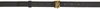 Burberry Black Tb Monogram Belt In Black/light Gold